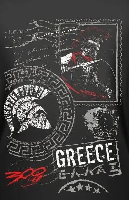 Maglietta del guerriero di Gre - Men'S Fashion Greece recensione e prezzo
