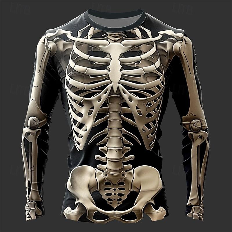 T-shirt da uomo a maniche lung - Mens Fashion Streetwear recensione e prezzo