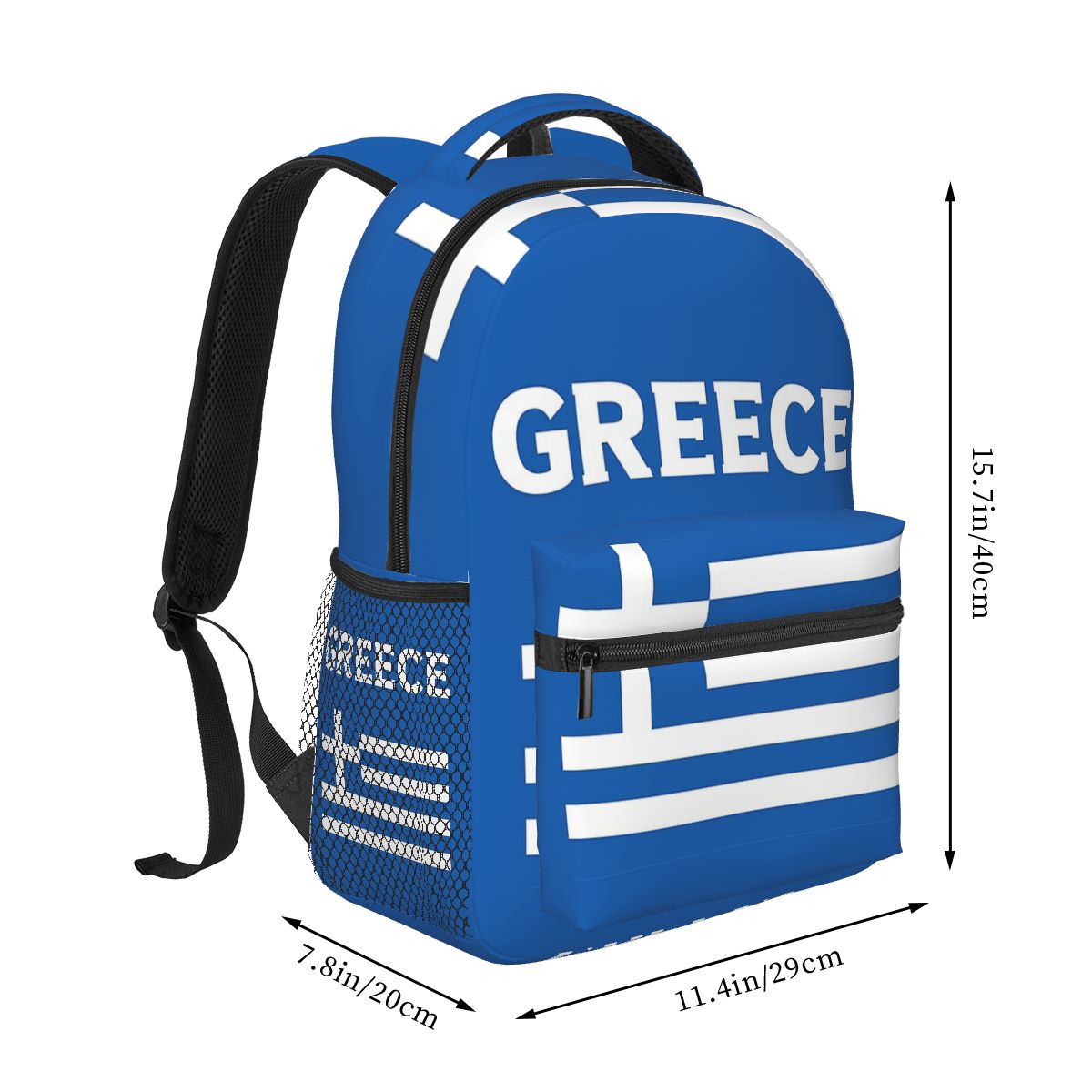 Zaino per studenti con bandier - Men'S Fashion Greece recensione e prezzo