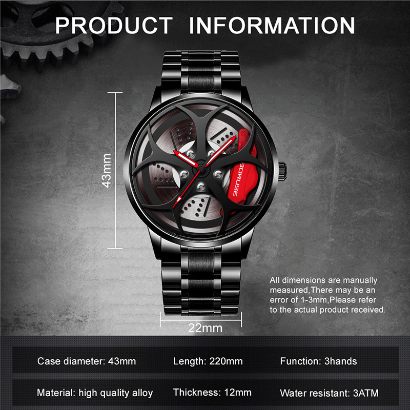 Set da 2 pezzi orologi da ruot - Men'S Fashion Hub recensione e prezzo